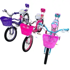 GTI - Bicicleta Infantil Niña con Canasta Rin 12 Nueva Y Moderna