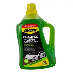 SIMONIZ - Shampoo Con Cera Autobrillante 2000 Ml Limpieza