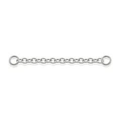 AGHA JEWELRY - Titanio Cadena Piercing Cable para Lóbulo Helix y Cartílago