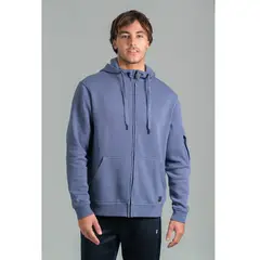 ULTIMATE FITNESS - Ultimate Chaqueta - Sudadera FZ Hombre Blue Titan
