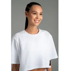 ULTIMATE FITNESS - Ultimate Camiseta Deportiva MC Mujer Blanc The Blanc