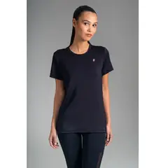 ULTIMATE FITNESS - Ultimate Camiseta Deportiva MC Sport Mujer Black