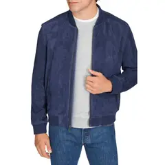 FG STORE - Chaqueta Gamuza Azul Hombre