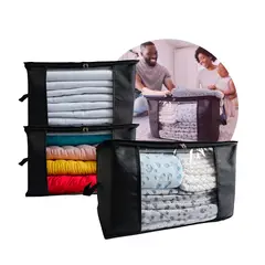HOGARETO - Bolsa Organizador Ropa Set X 3 - Amplio e Impermeable