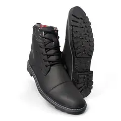 CALZADO CON ALTURA MONSERRATE - Botas en CUERO para hombre marca Monserrate Ref cumbre color Negro