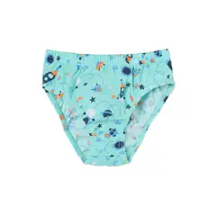 SANTANA - Pantaloncillo Niño Estampado Verde Pastel