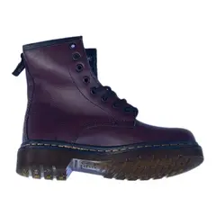 GENERICO - Botas Rolas Elegant Cuero Vinotinto 8 ojales