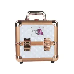 STRONGCASE - Maleta 1271 White Rose Gold Big Diamond_.