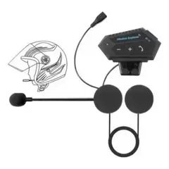 GENERICO - Intercomunicador Auriculares Casco Bluetooh Bt12