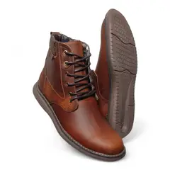 CALZADO CON ALTURA MONSERRATE - Botas en CUERO para hombre marca Monserrate ref Timbal color castaño