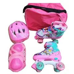 SPORT - Kit patines semiprofesionales 4 ruedas