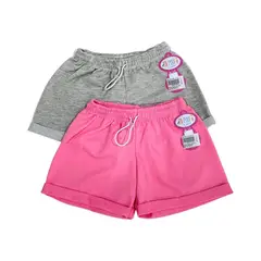 MUNDO BEBE - Short Pantaloneta Niña Set X2 Unidades Bebé
