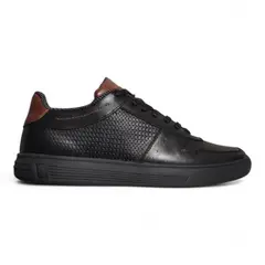 CALZADO CON ALTURA MONSERRATE - Tenis en CUERO para hombre marca Monserrate Ref Páramo color negro
