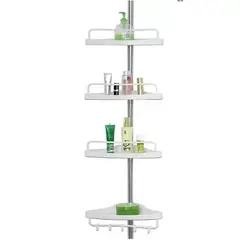 GENERICO - Organizador Multifuncional Ducha Y Baño Esquinero 4 Niveles