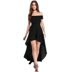 NEGRELI - VESTIDO COLA DE PATO REF-1008