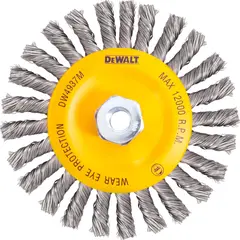 DEWALT - GRATA ACERO CIRCULAR TRENZADA 6"X 3/8"X 5/8"DW4937