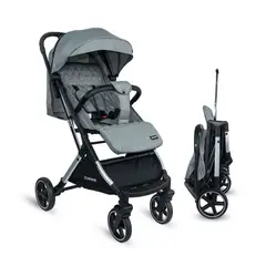 BEBESIT - Coche bebe Compacto Pixel Gray