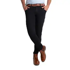 LEC LEE - Jean Trim para hombre color negro