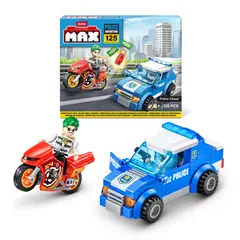 ZURU - Bloques De Construcción Max City Persecucion Policial - 125P