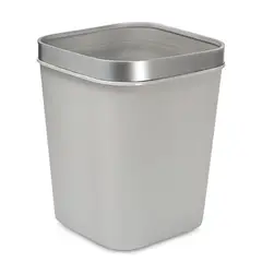ENERGY PLUS - Cesto de Basura 15L con Pisa Bolsa Caneca Plástica Moderna