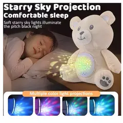 GENERICO - Peluche Muñeco Musical Y Con Proyector De Luces Estimulación