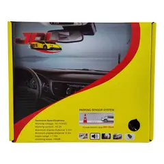 GENERICO - Sensor Reversa Sistema Control Lcd Digital Parqueo Vehículo