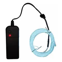 GENERICO - Hilo Tira Luz Led Neón Carro Moto Interior Rollo Flexible 3m