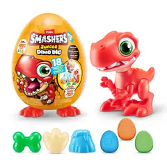 ZURU - Huevo Sorpresa Smashers Dinosaurio Junior Peq 18 Sorpresas