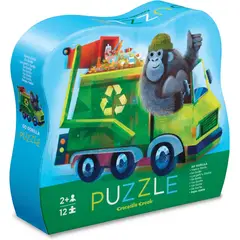 CROCODILE CREEK - Rompecabezas Didáctico De 12 Piezas Gorilla Para Niños