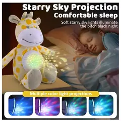 GENERICO - Peluche Muñeco Musical Y Con Proyector De Luces Estimulación