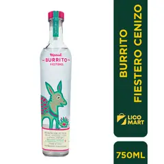 GENERICO - MEZCAL BURRITO FIESTERO CENIZO 100% AGAVE 750 ML