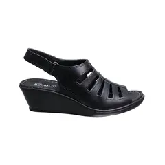 CALZADO ROMULO - Sandalias Romulo Para Mujer Ajuste Velcro Tacón Corrido