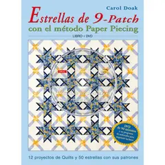 GENERICO - Estrella De 9-patch Con El Método Paper Piecing