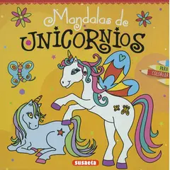 SUSAETA - Mandalas De Unicornios Para Colorear. Naranja