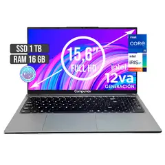 COMPUMAX - PORTATIL INTEL CORE I9-12900H SSD 1TB RAM 16GB LED 15,6 FULL HD