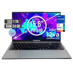 COMPUMAX - PORTATIL INTEL CORE I9-12900H SSD 1TB RAM 24GB LED 15,6 FULL HD