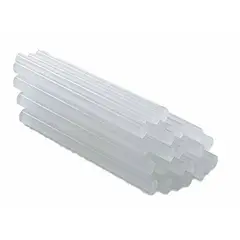 GENERICO - Barra Silicona Transparente Delgada X 20 Unidades