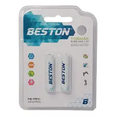 BESTON - Bateria Recargable Aaa 1.2v 1100 Mah Hr03