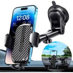 GENERICO - Soporte Celular Carro Chupa Ventosa Tablero Vidrio Holder