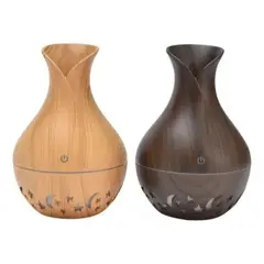 GENERICO - Difusor de aromas 130 ml humidificador madera