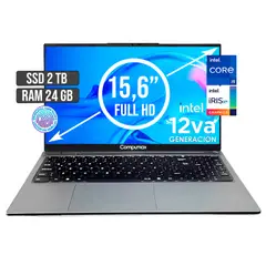 COMPUMAX - Portátil Intel Core I9 2TB SSD 24GB RAM 156 FHD
