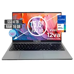 COMPUMAX - PORTATIL INTEL CORE I9-12900H SSD 4TB RAM 16GB LED 15,6 FULL HD