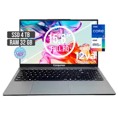 COMPUMAX - PORTATIL INTEL CORE I9-12900H SSD 4TB RAM 32GB LED 15,6 FULL HD