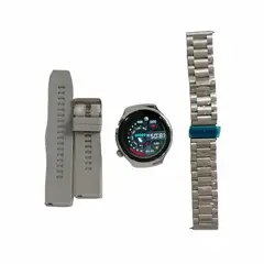 GENERICO - Smartwatch Reloj Inteligente PLATEADO Hd Doble Pulso K700 Magnetico