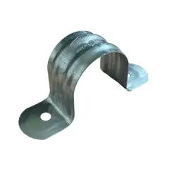 INDUMA - Grapa Abrazadera Metálica doble 1 Pulg 100 Unid