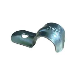 INDUMA - Grapa Abrazadera Metálica Sencilla 3/8 Pulg 100 Unid