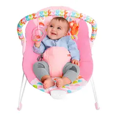 BRIGHT STARTS - Silla Mecedora Bebe Fantasy Bright start Rosa 12205