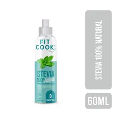 GENERICO - Endulzante Fitcook Stevia 100% Natural X 60Ml