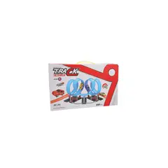 INFANTILES CAJUROMIX - Pista Track 68pcs ideal para armar diferentes rutas de autos