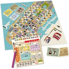 JUGANDO Y EDUCANDO - Juego De Mesa Get On Board Nueva York Y Londres Para Adultos